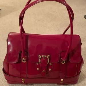 Maxx New York - Red Vegan Patent Leather Purse